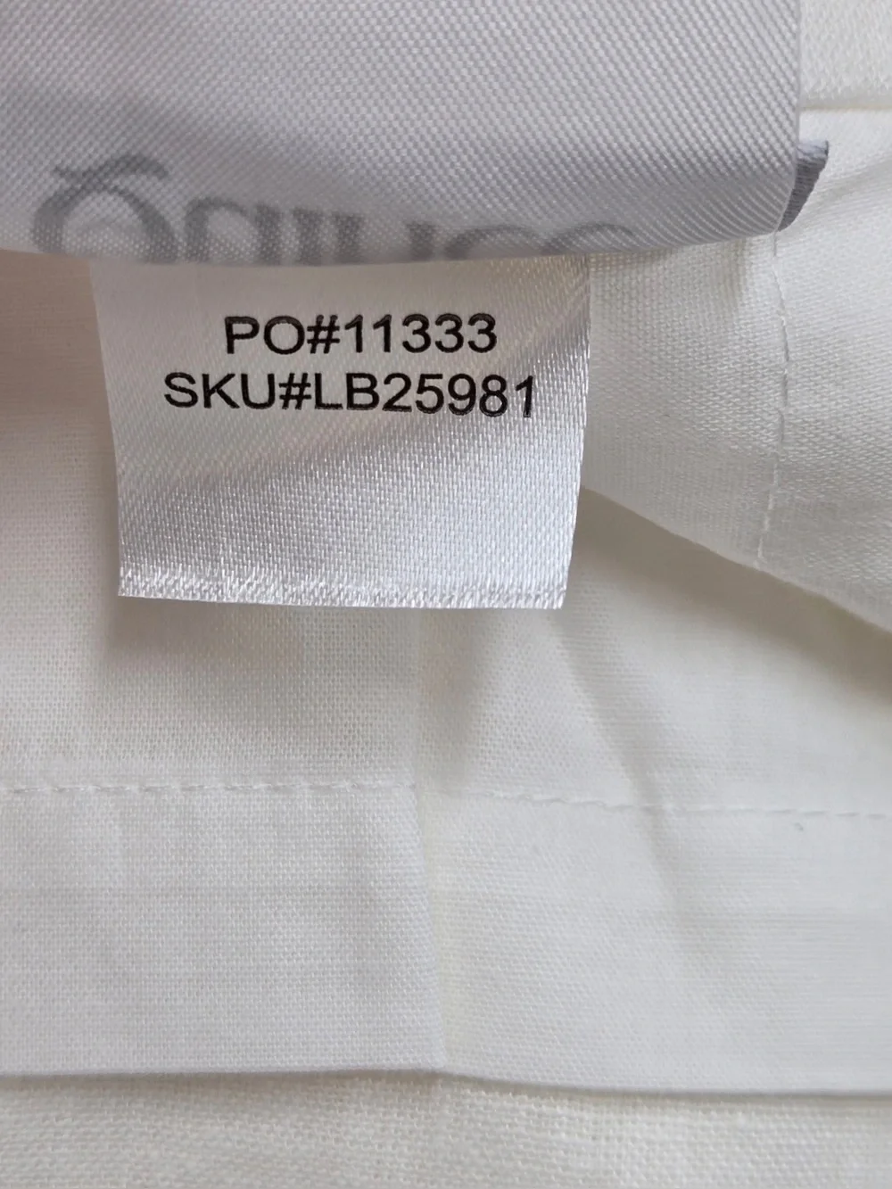 NWT QUINCE Set Of 2 48x96 European Linen Curtains White 0419